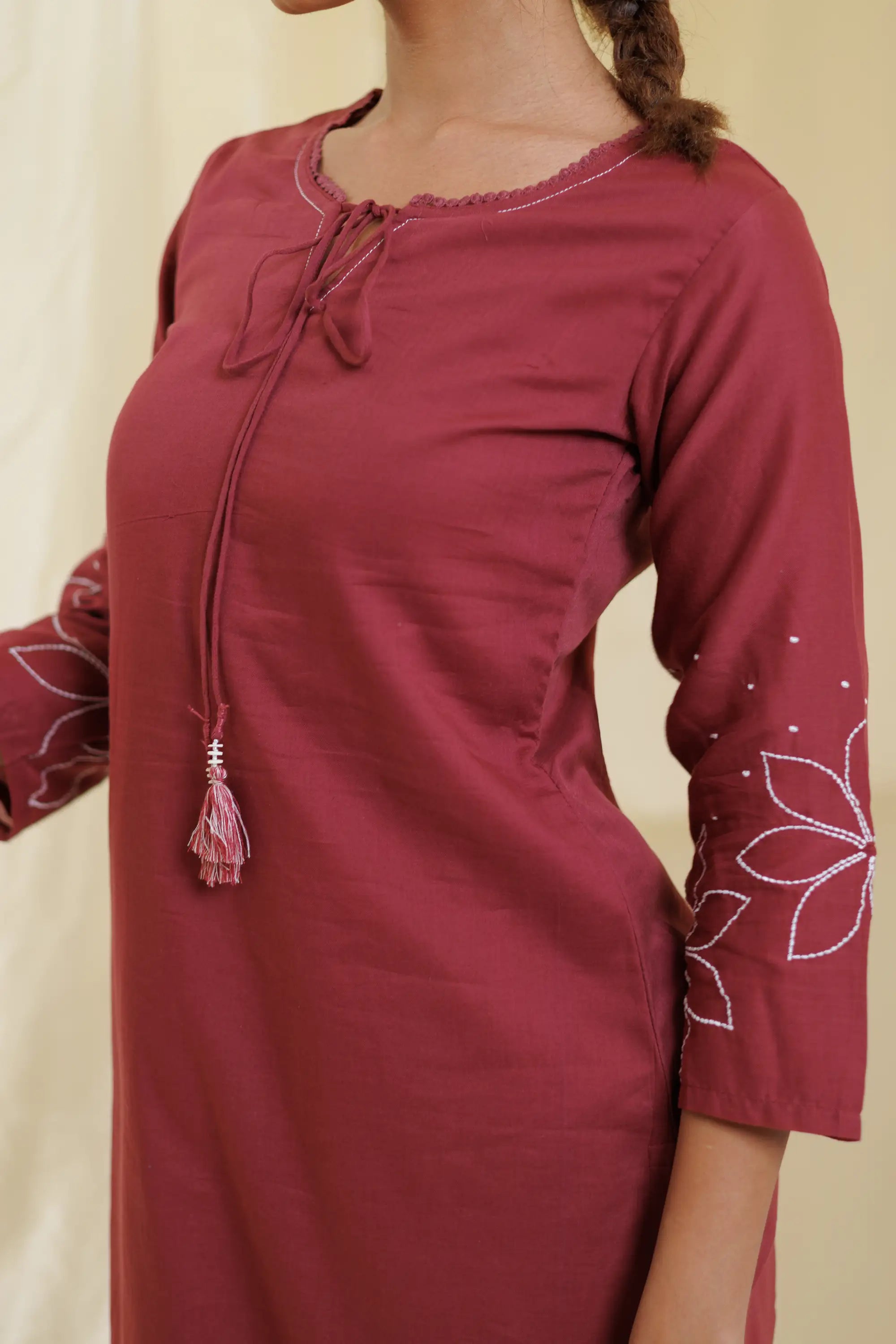 Onion Straight Fit Kurta Set