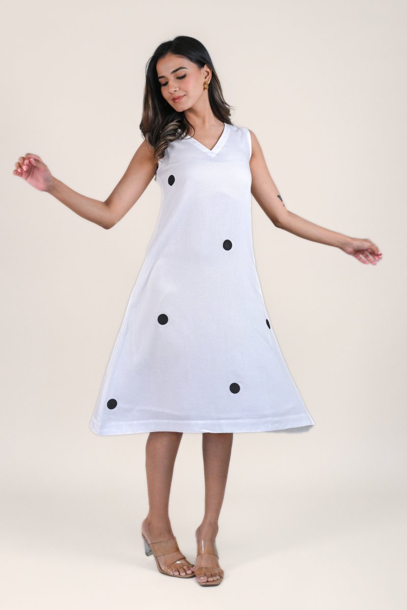 WOK Polka Dot Dress - Payal