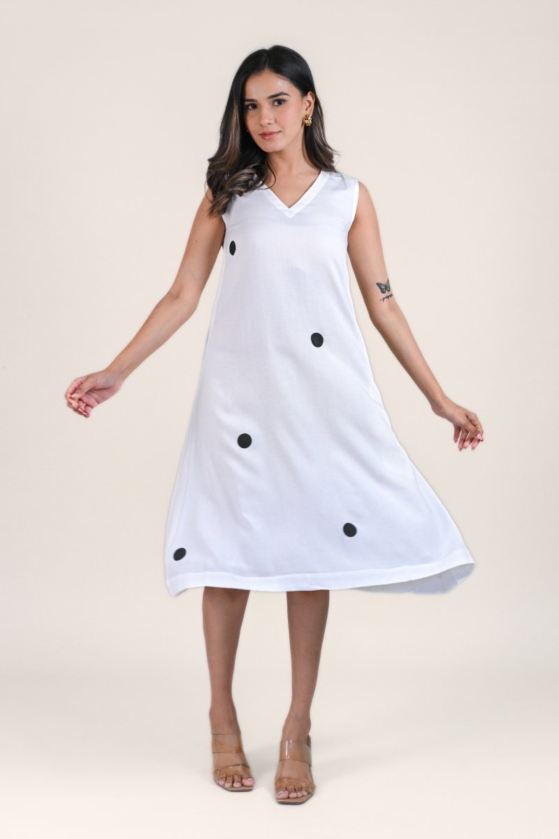 WOK Polka Dot Dress - Payal