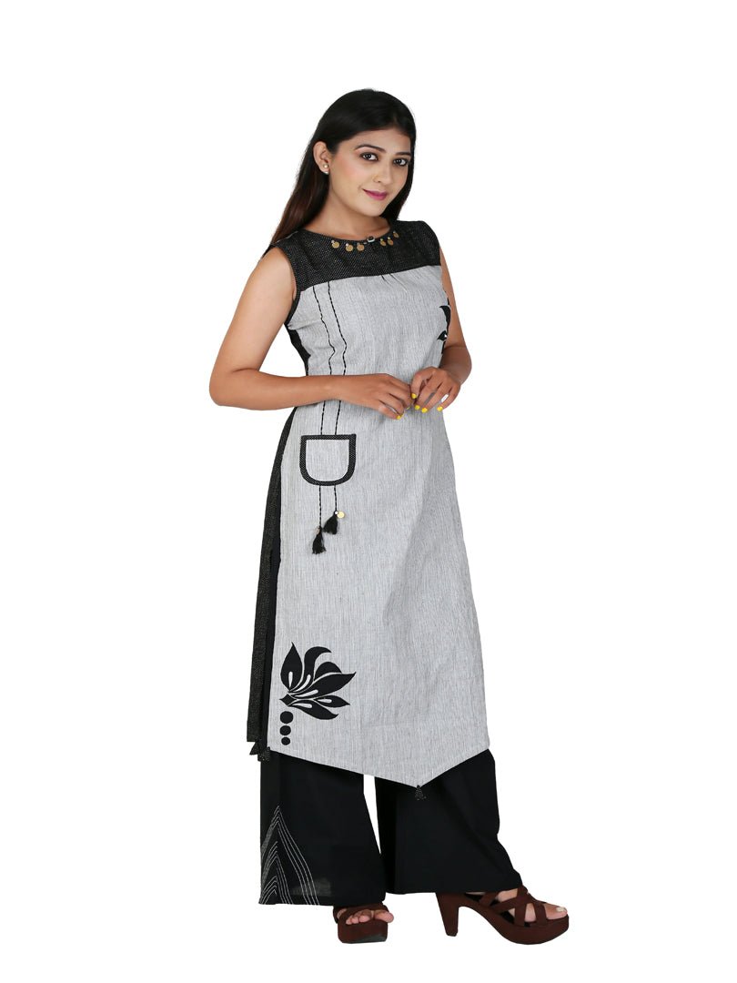 Urban naari Party Wear Straight Cut Dress Materials, Bottom Size (Metre):  2.00 mtr at Rs 1050 in Surat